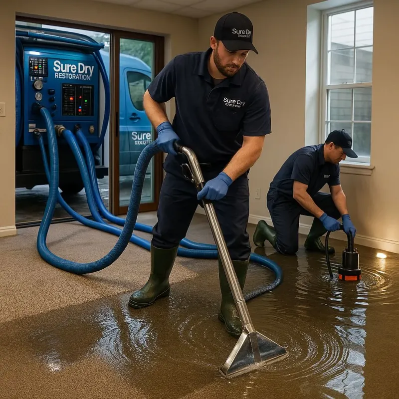 Water Extraction and Removal process in Hartford City, IN